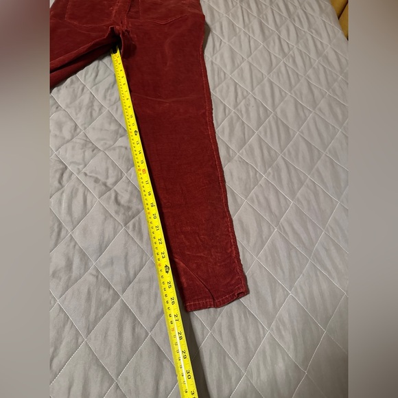 Madewell Burgundy Corduroy Pants - Picture 6 of 9